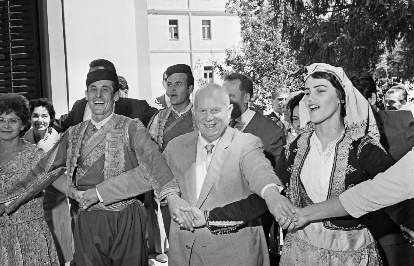Nikita Chruščov při návštěvě Jugoslávie v roce 1963. Foto: Profimedia