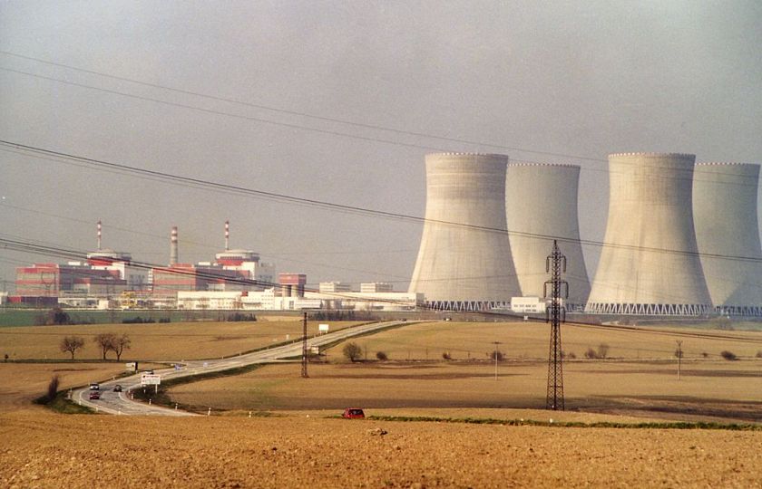 Chladicí věže Jaderné elektrárny Temelín. Foto: Vadim Mouchkin / IAEA. CC BY-SA 2.0
