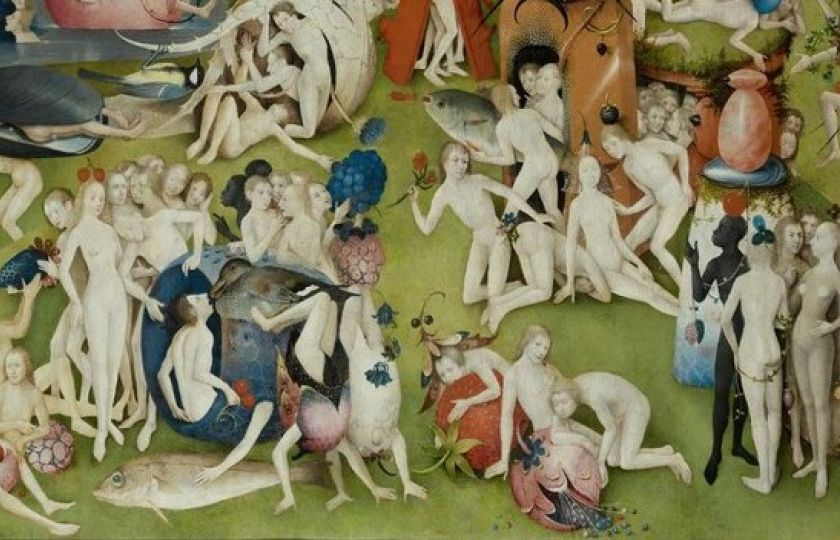 Hieronymus Bosch: Zahrada pozemských rozkoší (výřez)