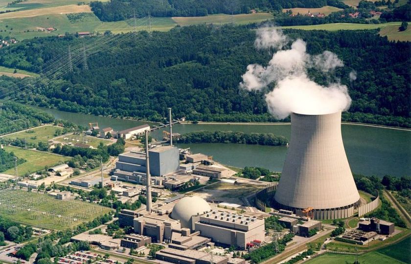 Isarská jaderná elektrárna. Foto: E.ON Kernkraft GmbH, CC BY-SA 3.0