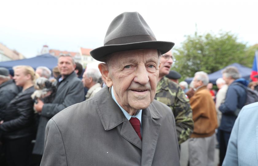 Miloš Jakeš na letošních oslavách 1. máje. Foto: TONDA TRAN / CNC / Profimedia