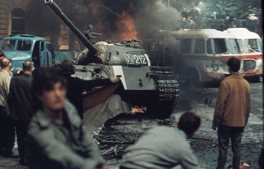 Rudá armáda v Praze v srpnu 1968. Foto: Profimedia