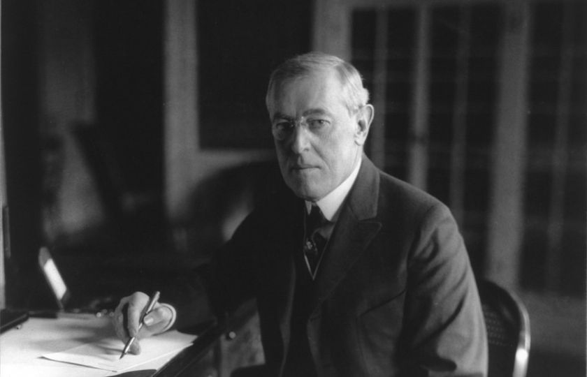 Woodrow Wilson (1856-1924). Foto: Knihovna Kongresu.