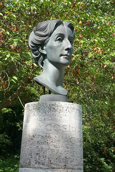 Busta Cosimy Wagnerové. Foto: Petr Feyfar