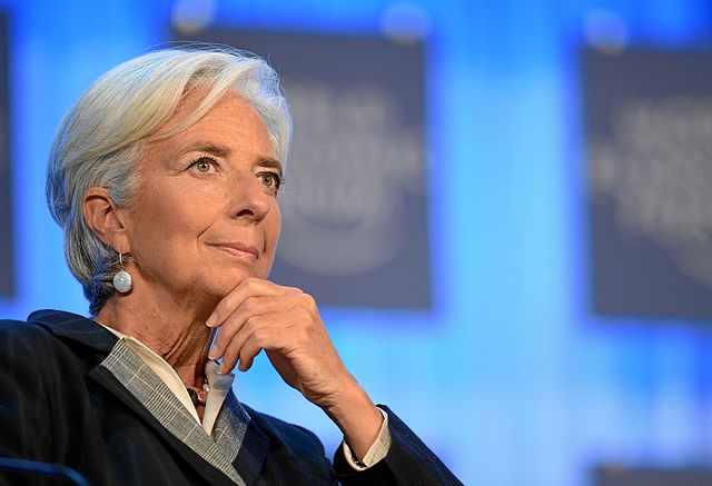 Christine Lagardeová. Foto: Světové ekonomické fórum. CC BY-SA 2.0